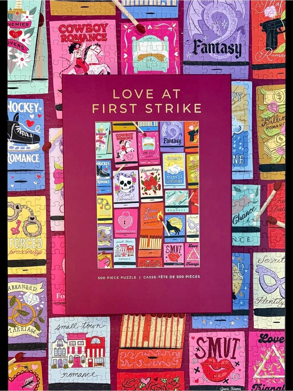 Love At First Strike 500-Piece Puzzle - Hobbry